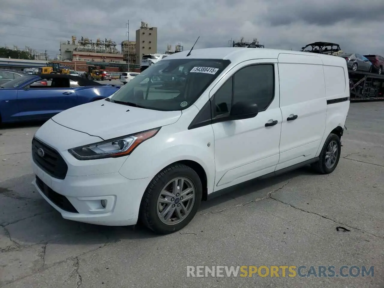1 Photograph of a damaged car NM0LS7T20N1542369 FORD TRANSIT 2022