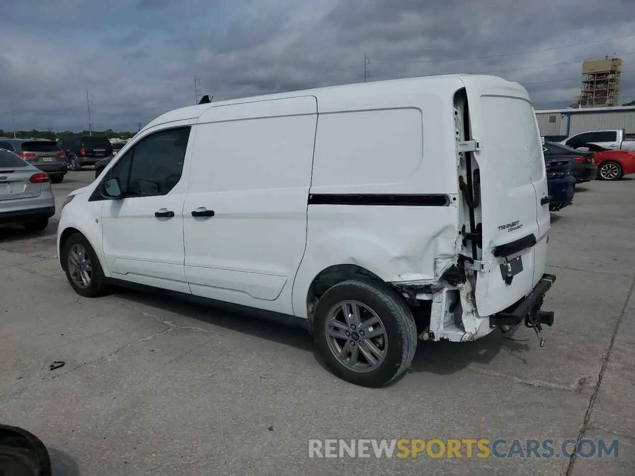2 Photograph of a damaged car NM0LS7T20N1542369 FORD TRANSIT 2022