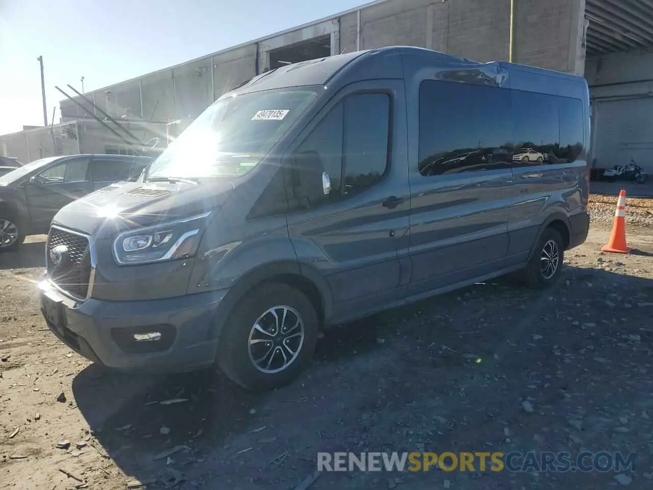 1 Photograph of a damaged car 1FBAX2CG9PKB90629 FORD TRANSIT 2023