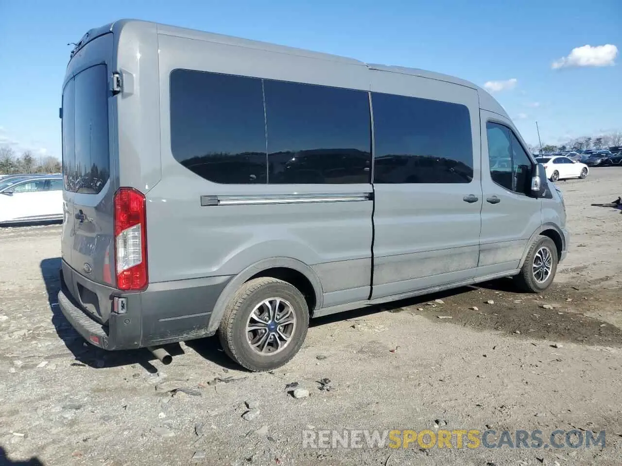 3 Photograph of a damaged car 1FBAX2CG9PKB90629 FORD TRANSIT 2023