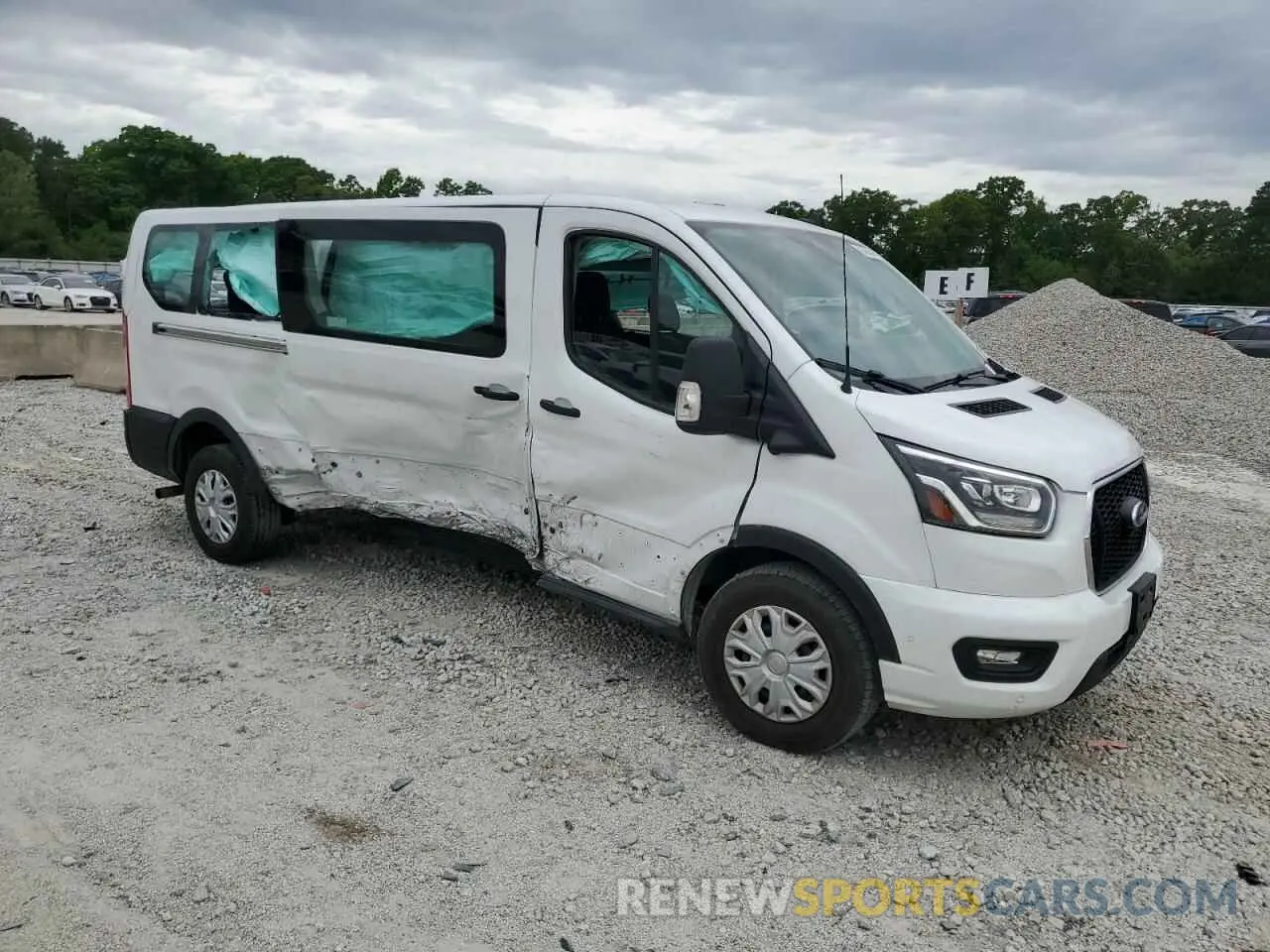 4 Фотография поврежденного автомобиля 1FBAX2Y82PKA49323 FORD TRANSIT 2023