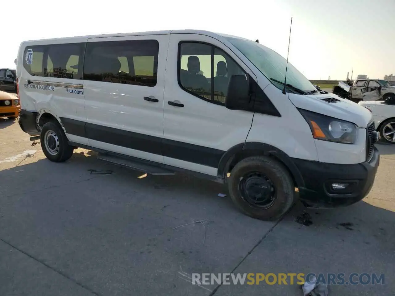 4 Photograph of a damaged car 1FBAX2Y82PKB73172 FORD TRANSIT 2023