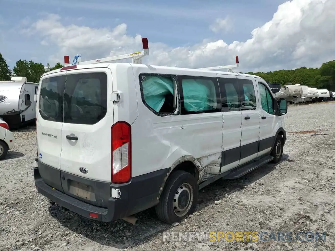 3 Photograph of a damaged car 1FBAX2Y86PKA01050 FORD TRANSIT 2023
