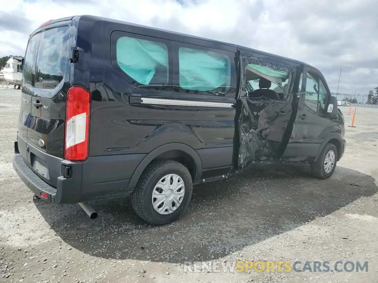 3 Фотография поврежденного автомобиля 1FBAX2Y87PKB08205 FORD TRANSIT 2023