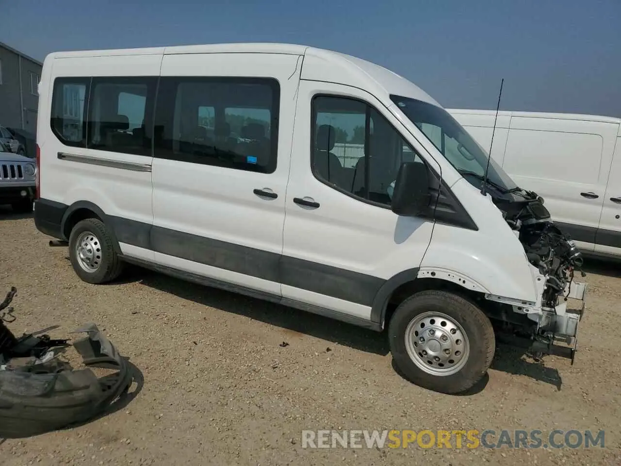 4 Photograph of a damaged car 1FBAX9CG7PKA55917 FORD TRANSIT 2023