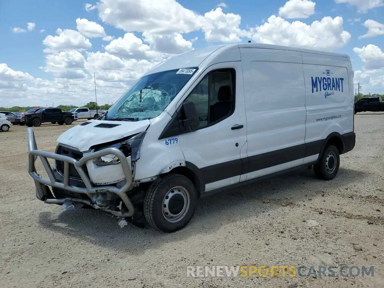 1 Фотография поврежденного автомобиля 1FTBR1C83PKB66369 FORD TRANSIT 2023