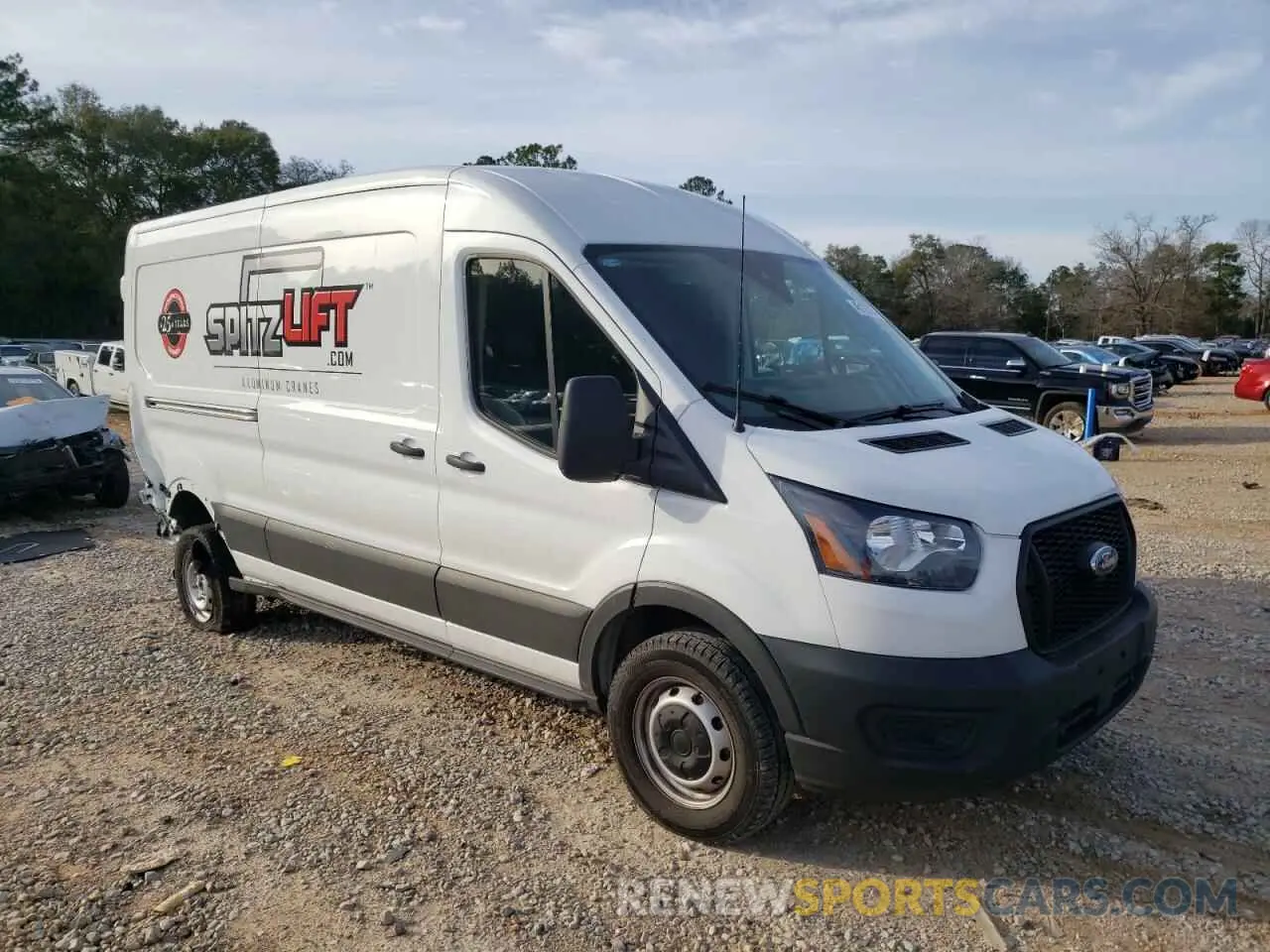 4 Photograph of a damaged car 1FTBR1C86PKB77317 FORD TRANSIT 2023