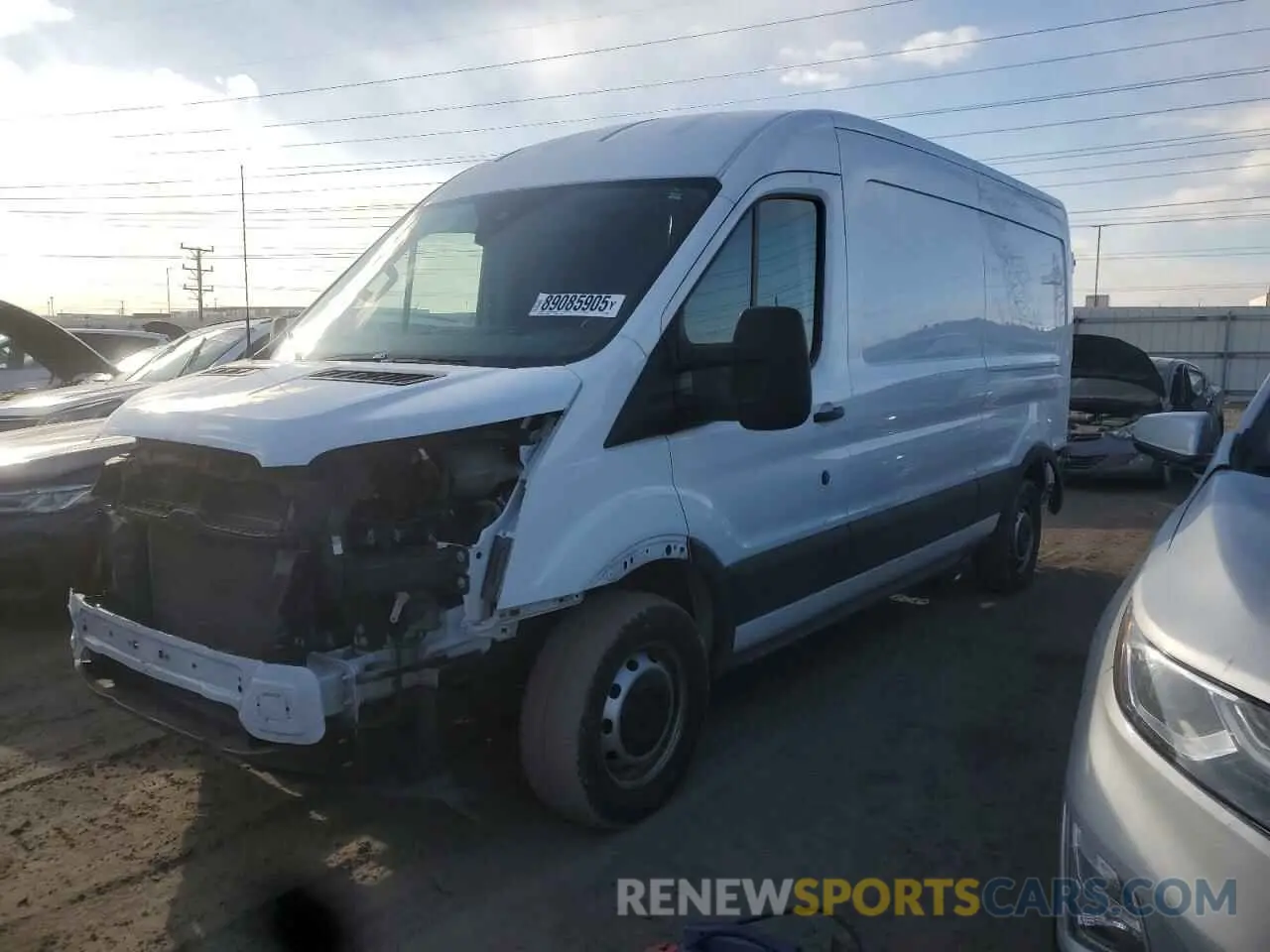1 Photograph of a damaged car 1FTBR1C87PKB90898 FORD TRANSIT 2023