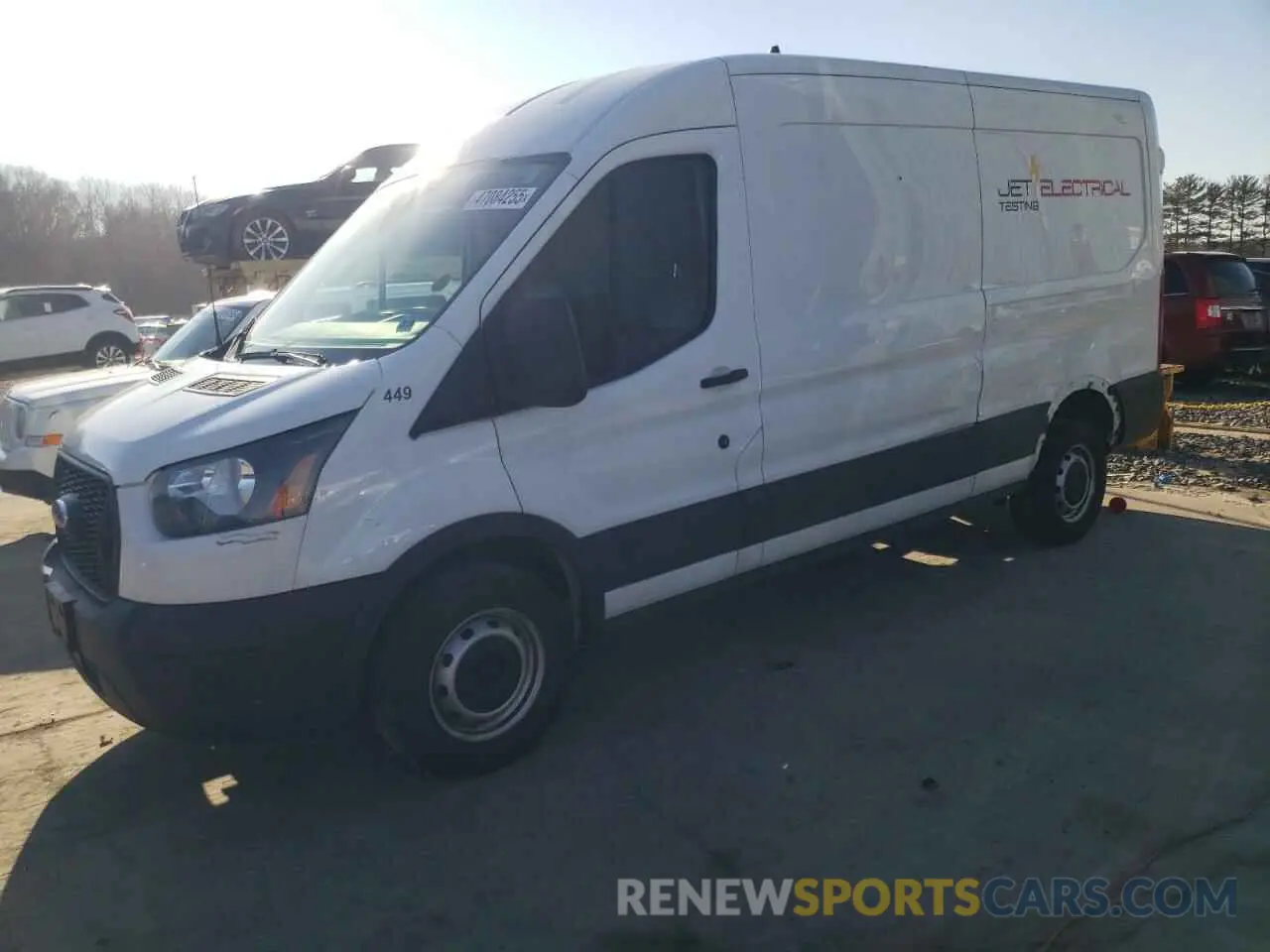 1 Фотография поврежденного автомобиля 1FTBR1C88PKA57115 FORD TRANSIT 2023