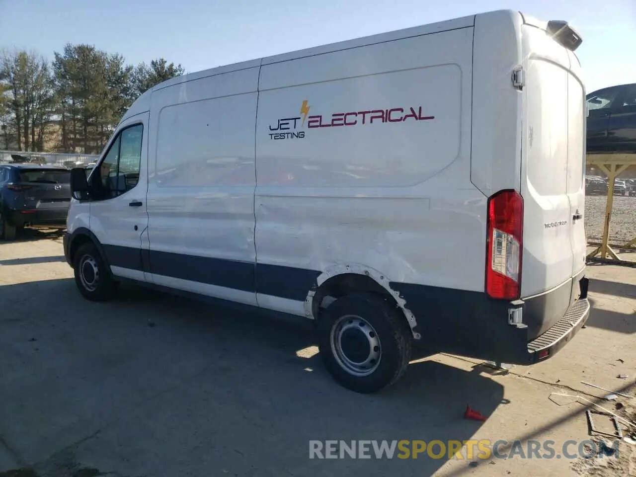 2 Фотография поврежденного автомобиля 1FTBR1C88PKA57115 FORD TRANSIT 2023