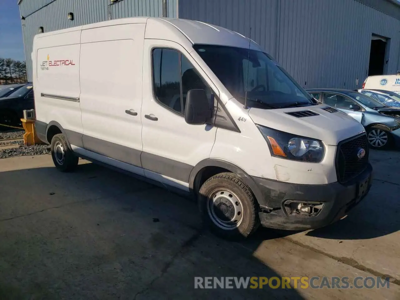 4 Фотография поврежденного автомобиля 1FTBR1C88PKA57115 FORD TRANSIT 2023