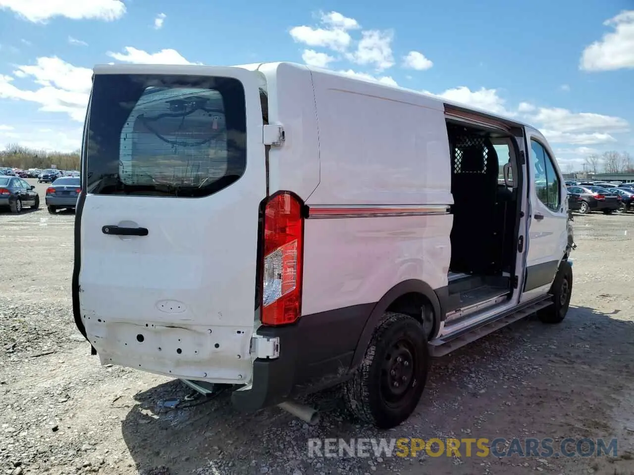 3 Photograph of a damaged car 1FTBR1Y84PKA51644 FORD TRANSIT 2023