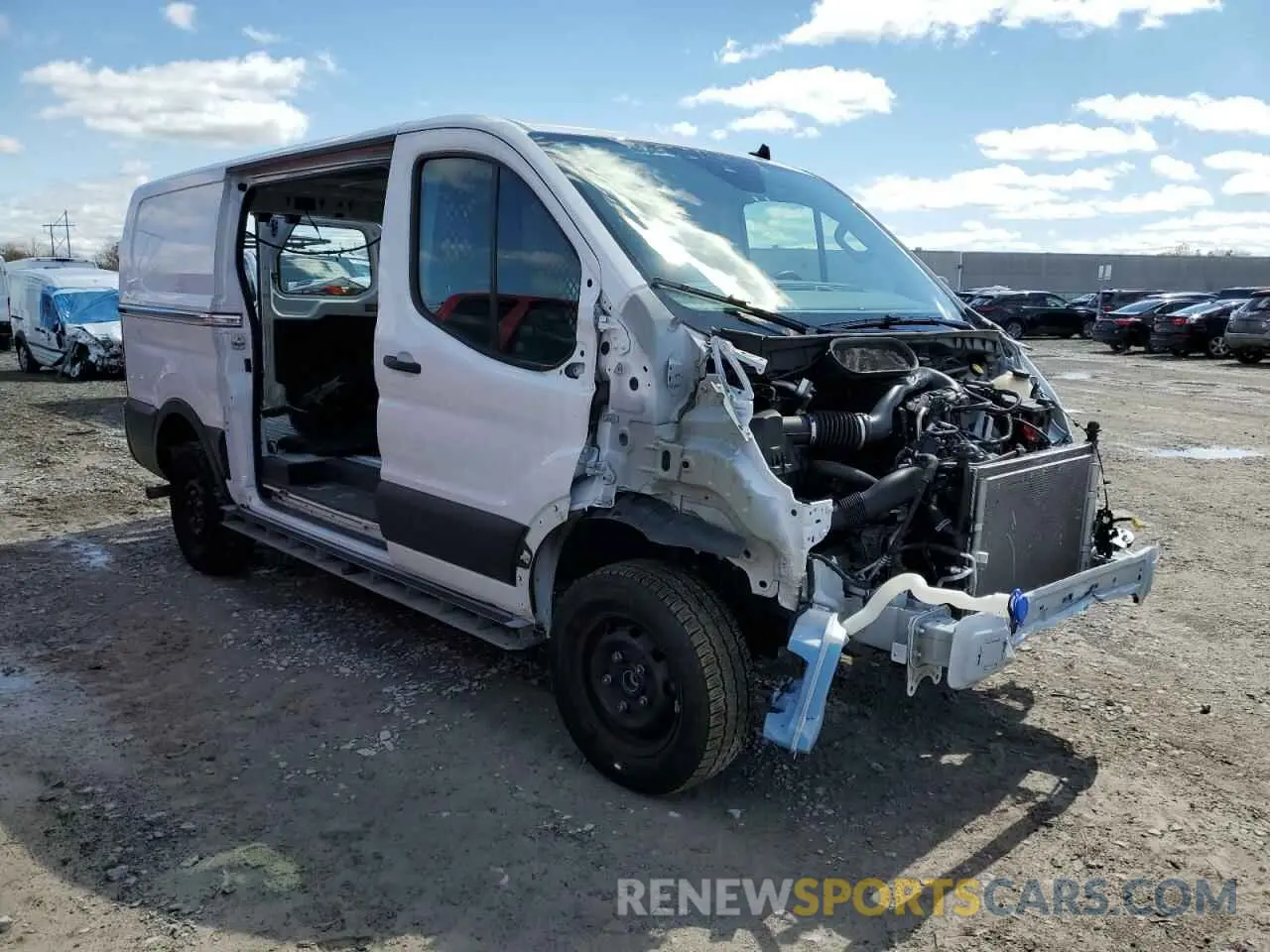 4 Photograph of a damaged car 1FTBR1Y84PKA51644 FORD TRANSIT 2023