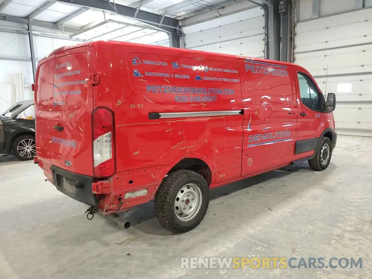 3 Photograph of a damaged car 1FTBR1Y8XPKA49705 FORD TRANSIT 2023