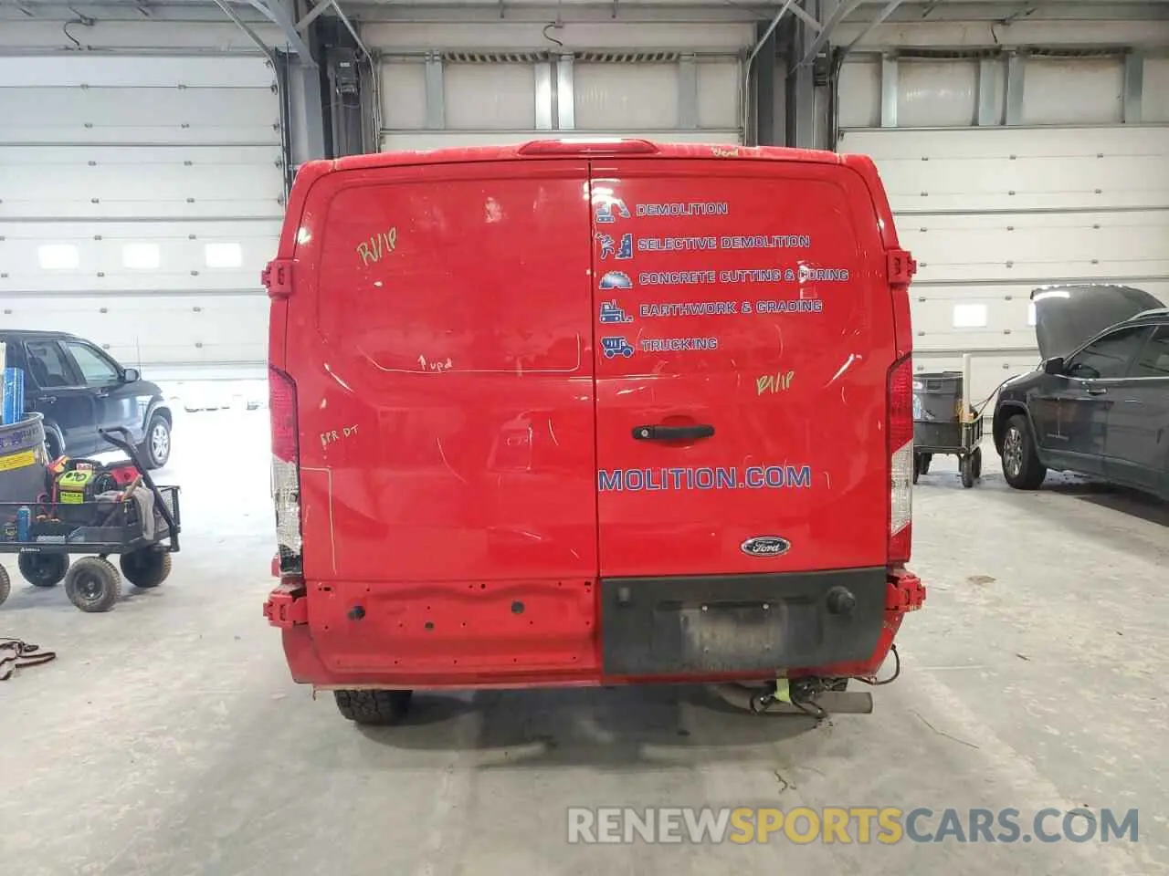 6 Photograph of a damaged car 1FTBR1Y8XPKA49705 FORD TRANSIT 2023