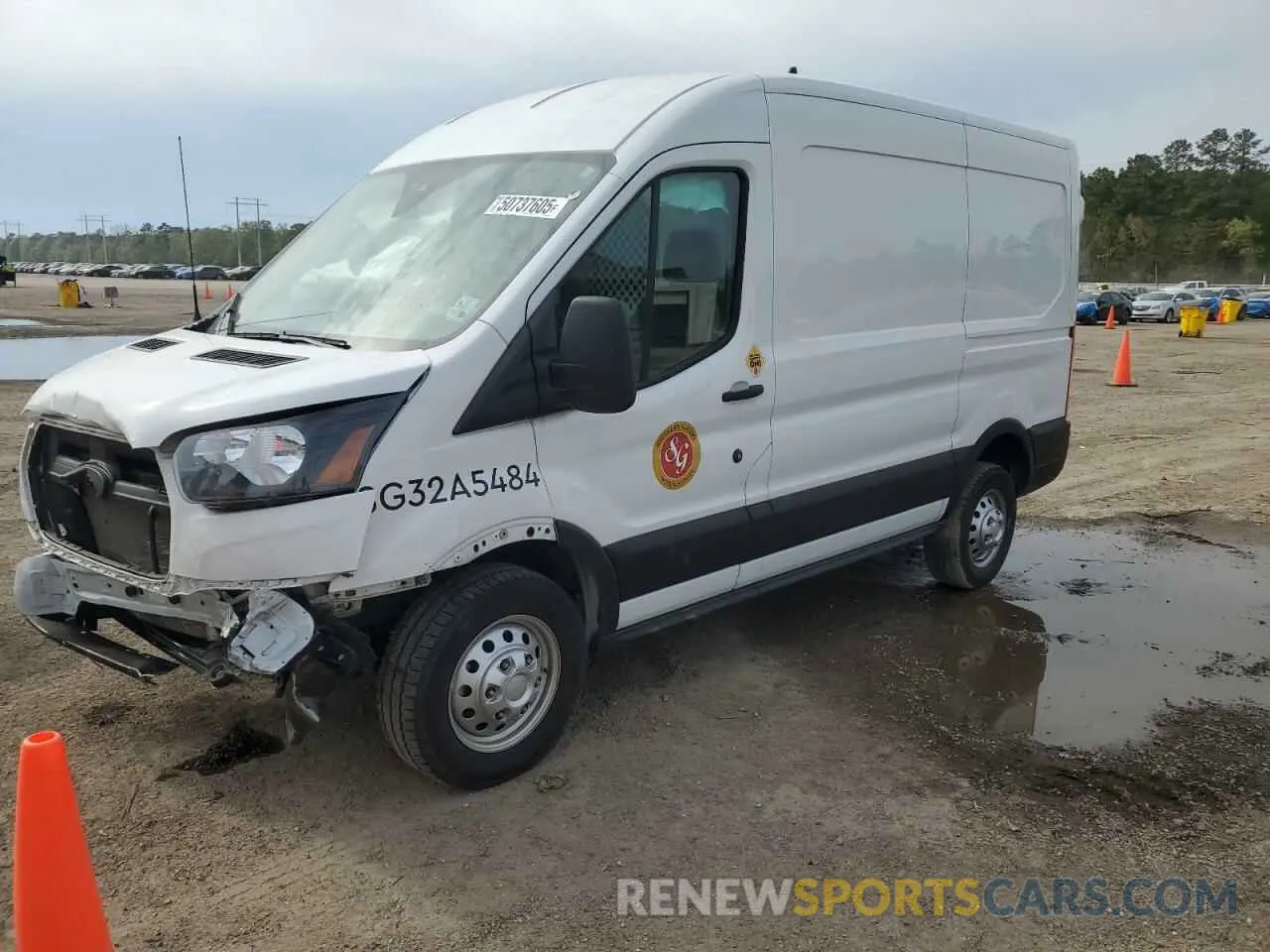 1 Photograph of a damaged car 1FTBR2C84PKB15484 FORD TRANSIT 2023