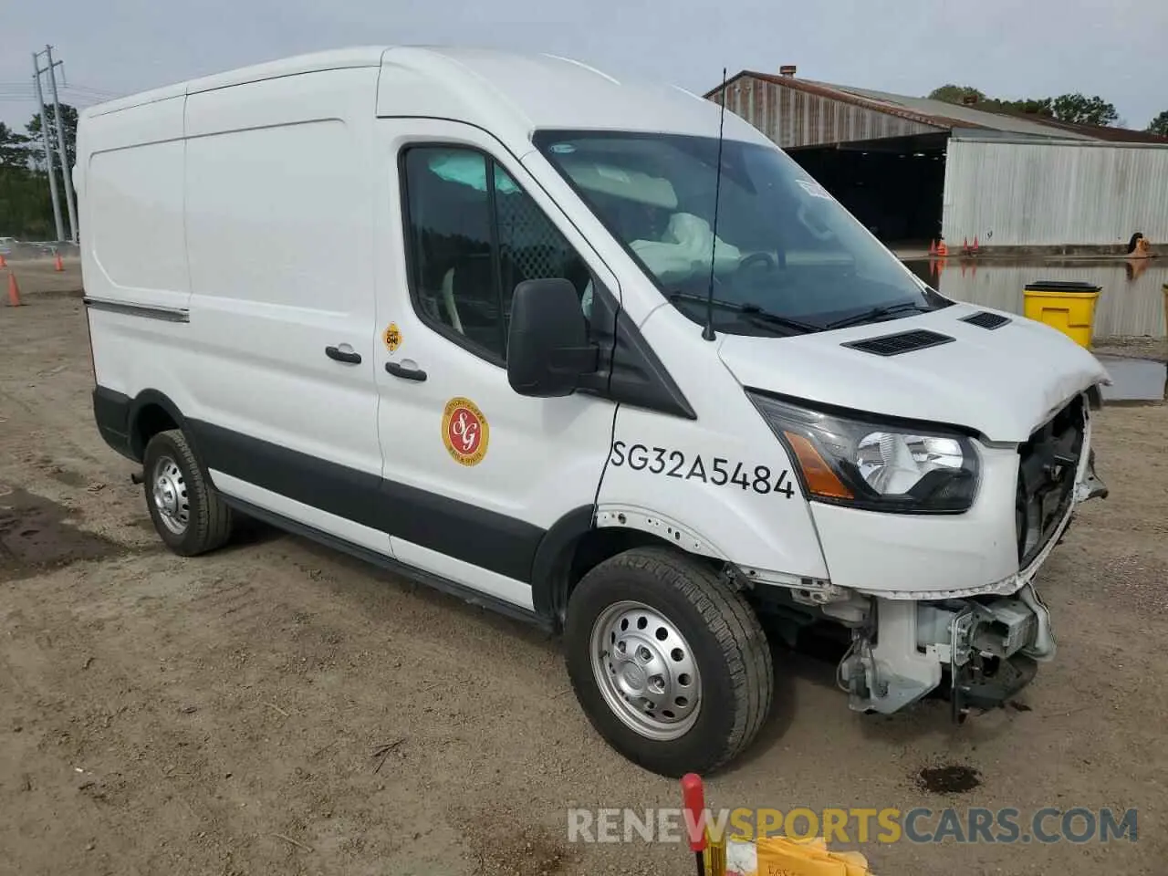4 Photograph of a damaged car 1FTBR2C84PKB15484 FORD TRANSIT 2023