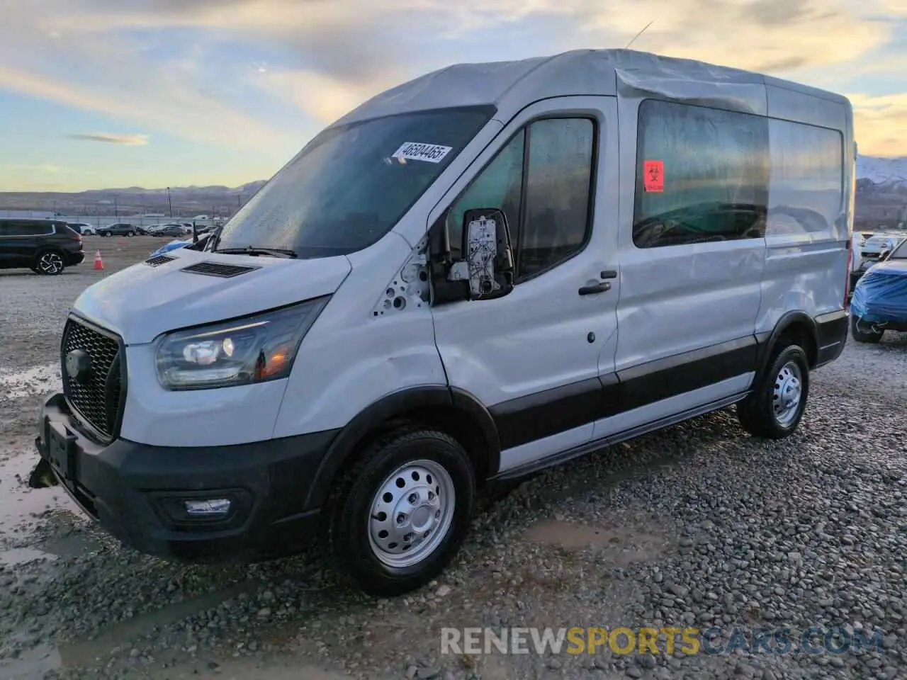 1 Photograph of a damaged car 1FTBR2DG3PKA80135 FORD TRANSIT 2023