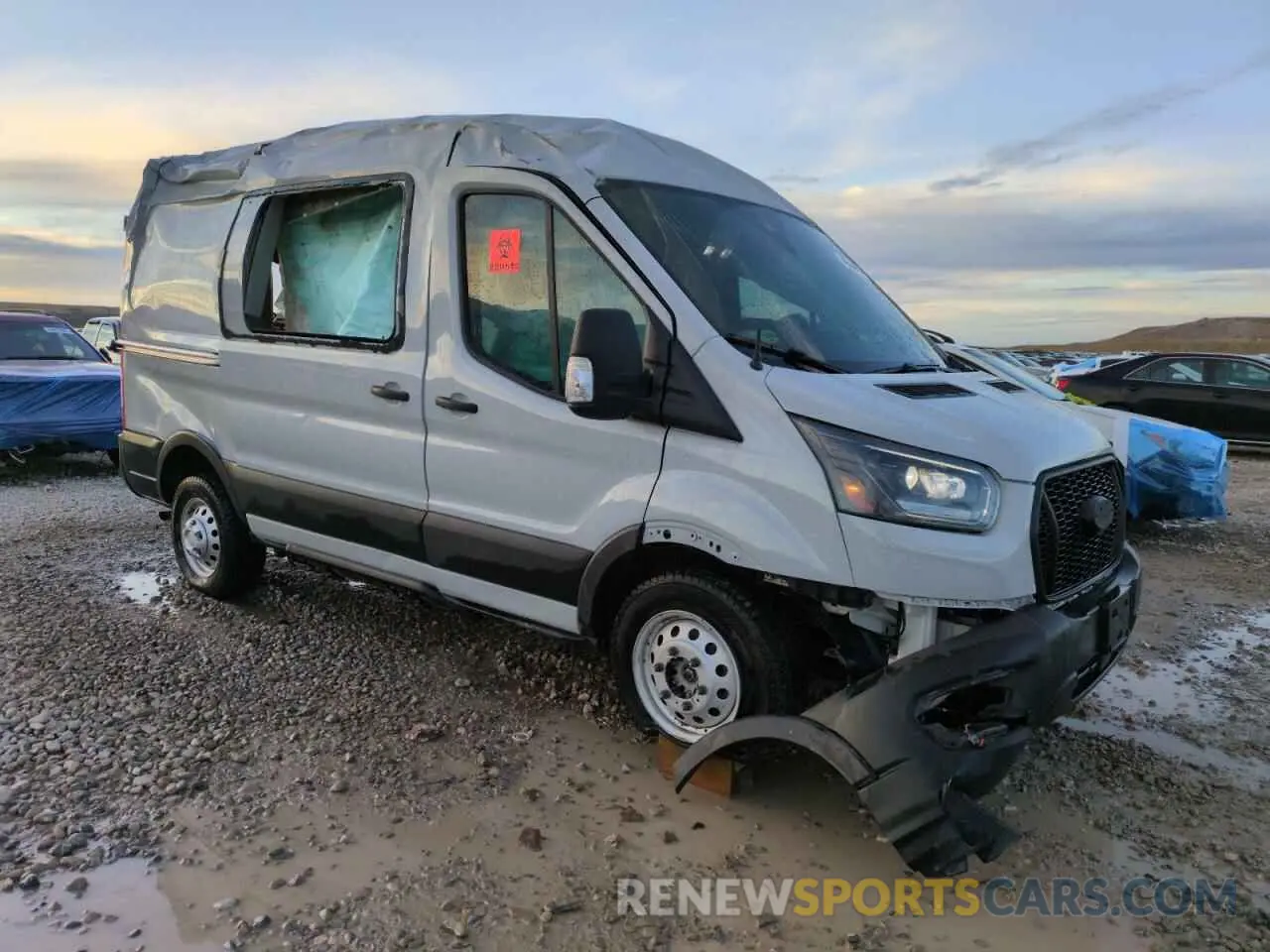 4 Photograph of a damaged car 1FTBR2DG3PKA80135 FORD TRANSIT 2023