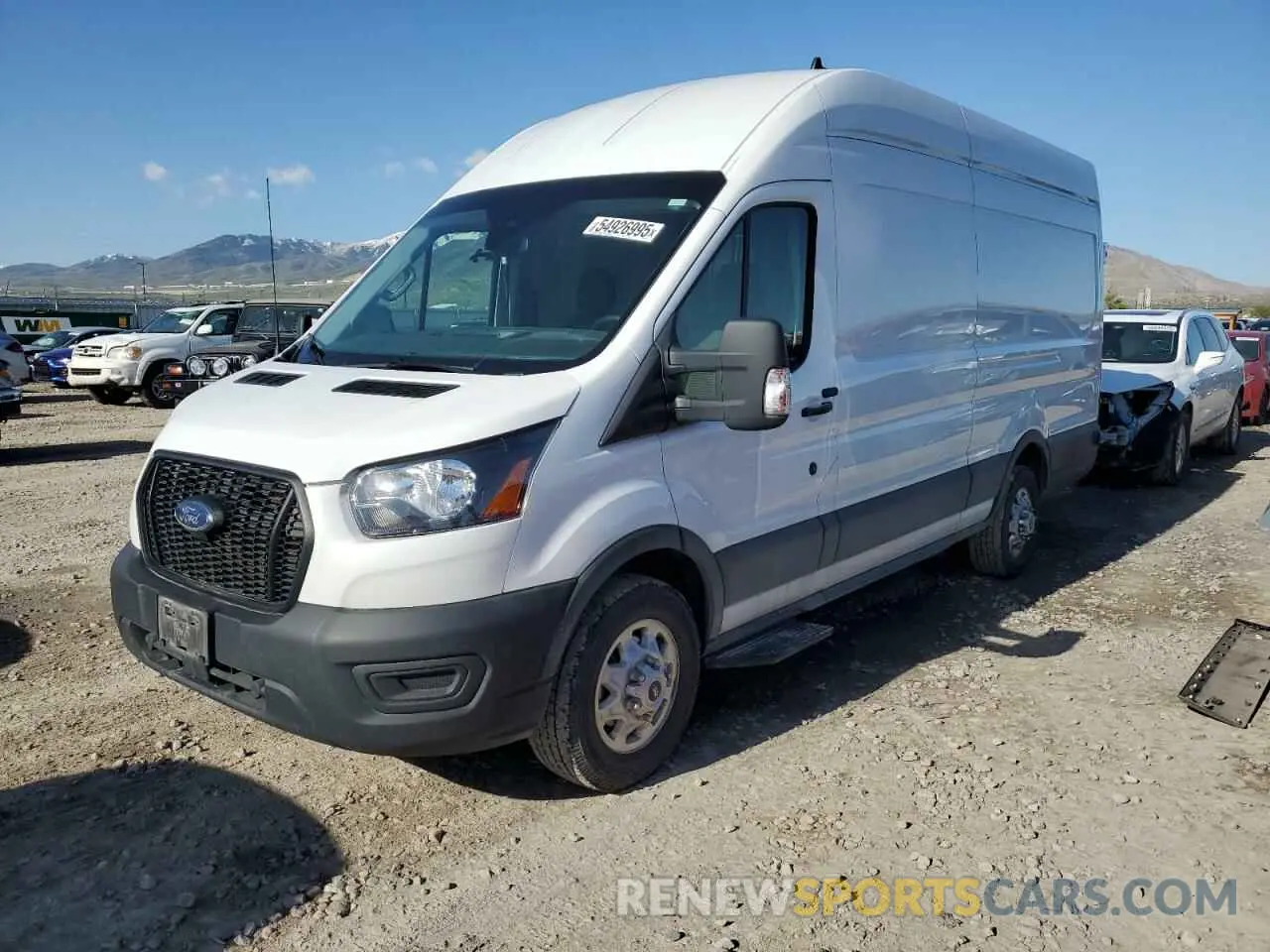 1 Photograph of a damaged car 1FTBW3X84PKB21441 FORD TRANSIT 2023