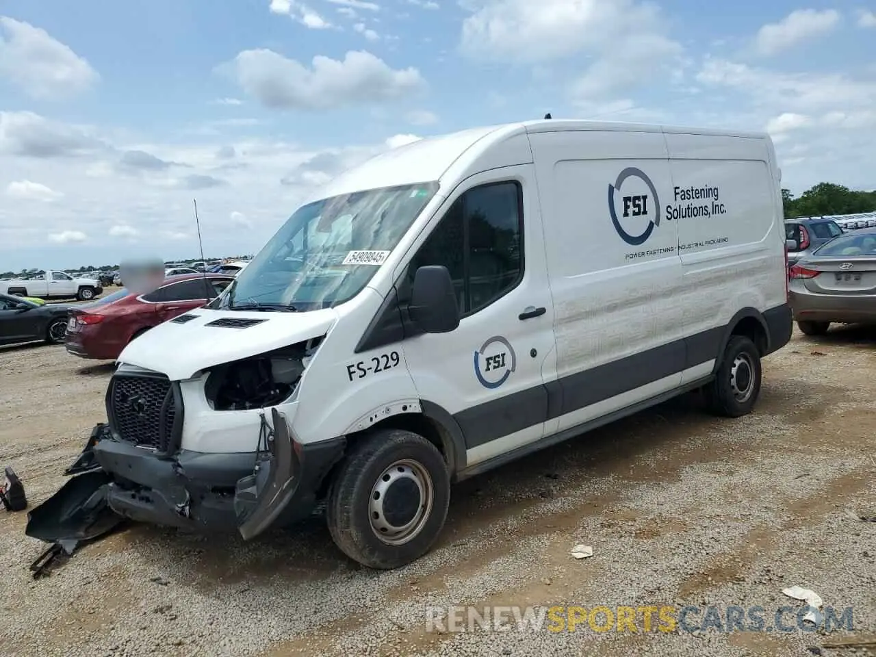 1 Фотография поврежденного автомобиля 1FTBW9C89PKB88609 FORD TRANSIT 2023