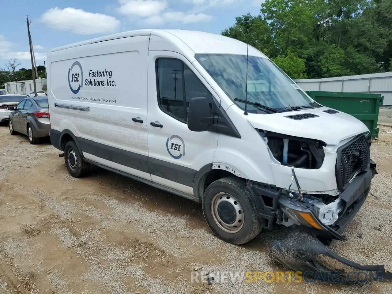 4 Фотография поврежденного автомобиля 1FTBW9C89PKB88609 FORD TRANSIT 2023