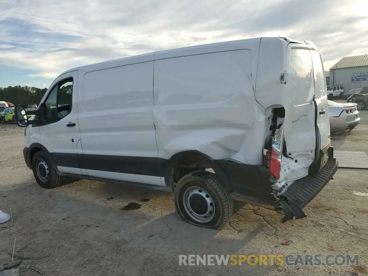 2 Photograph of a damaged car 1FTYE1Y85PKB93653 FORD TRANSIT 2023