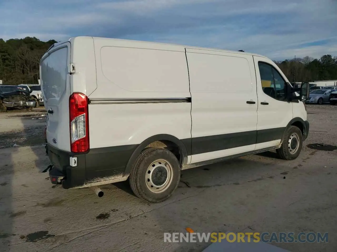 3 Photograph of a damaged car 1FTYE1Y85PKB93653 FORD TRANSIT 2023