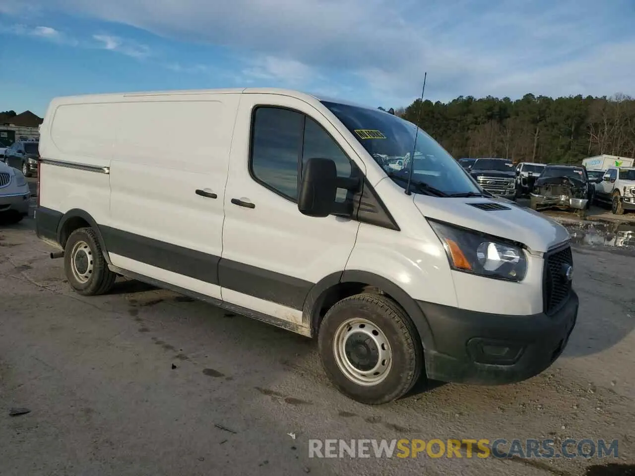 4 Photograph of a damaged car 1FTYE1Y85PKB93653 FORD TRANSIT 2023
