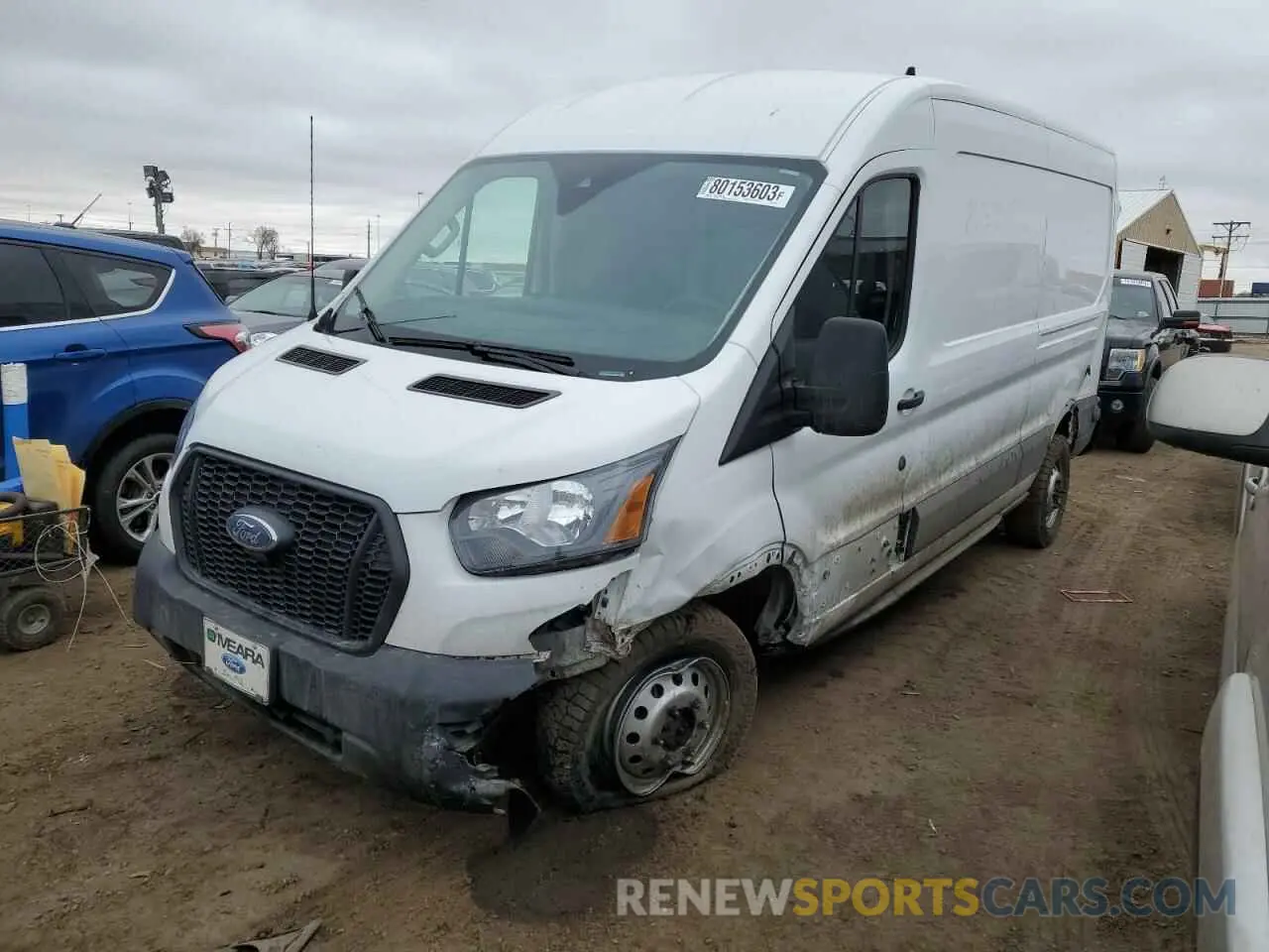 1 Photograph of a damaged car 1FTYE2CG1PKB20025 FORD TRANSIT 2023