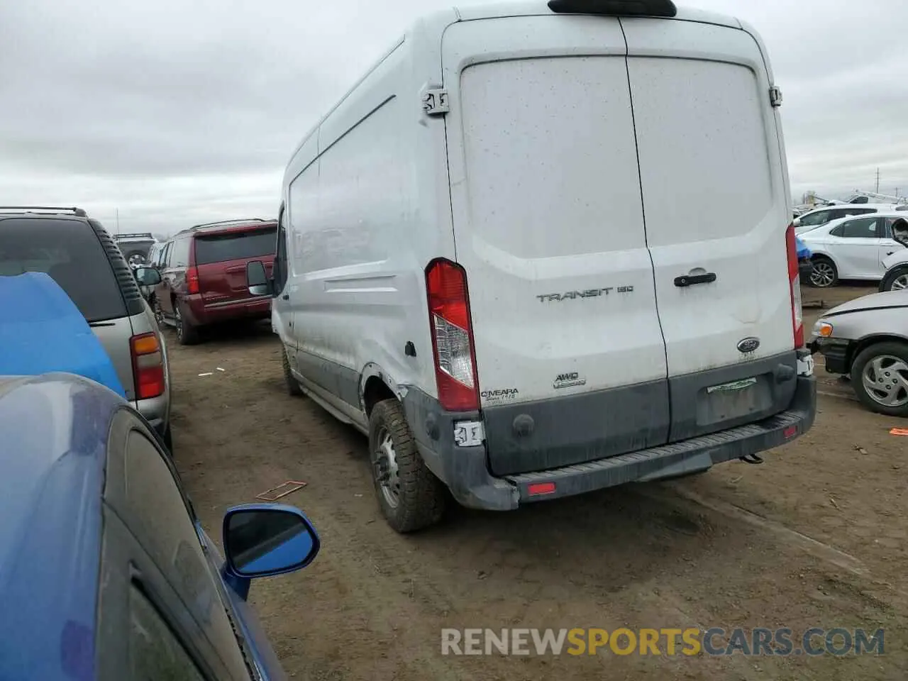 2 Photograph of a damaged car 1FTYE2CG1PKB20025 FORD TRANSIT 2023
