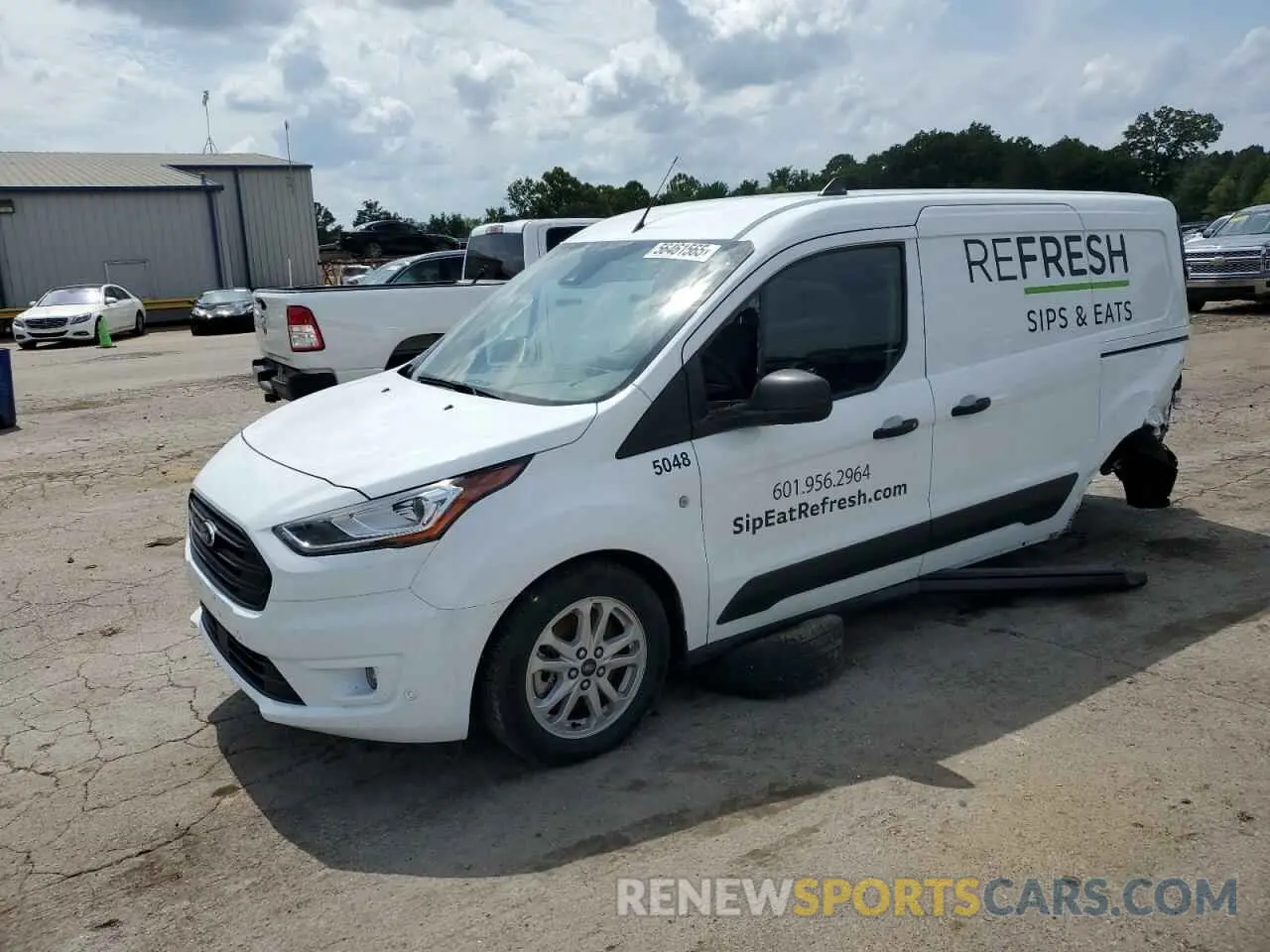 1 Фотография поврежденного автомобиля NM0LS7T23P1565048 FORD TRANSIT 2023