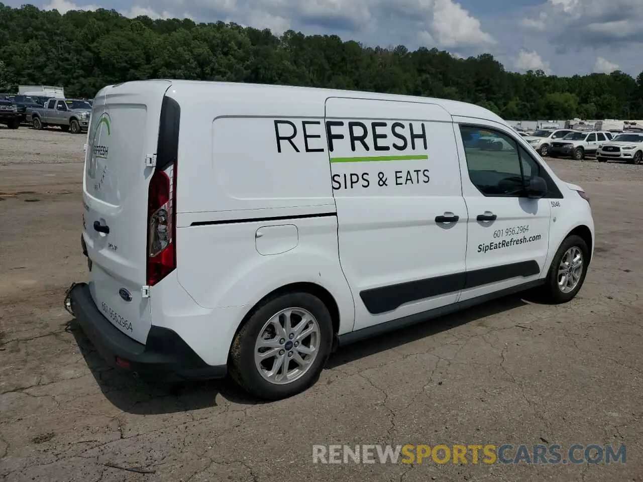 3 Фотография поврежденного автомобиля NM0LS7T23P1565048 FORD TRANSIT 2023