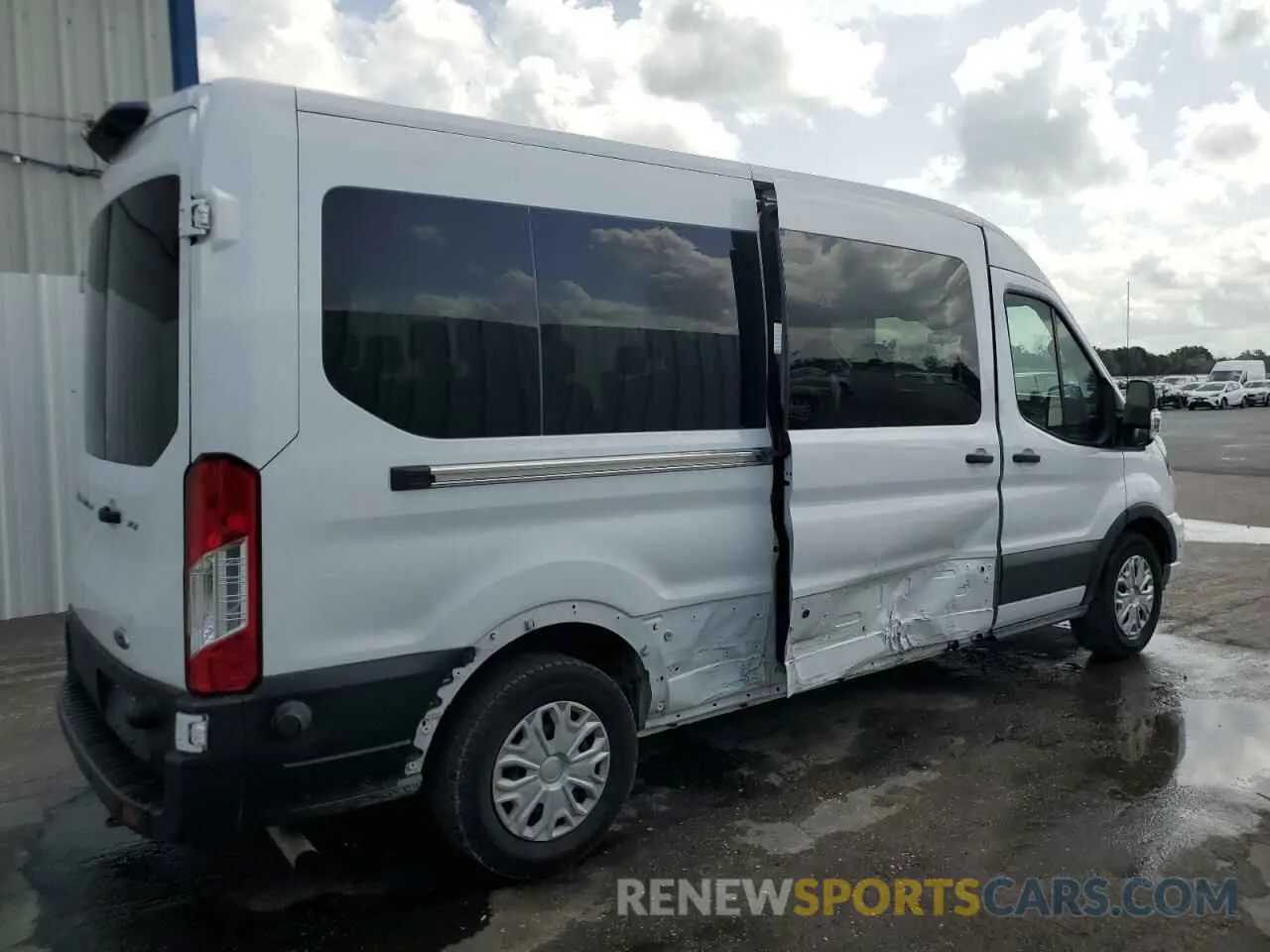 3 Фотография поврежденного автомобиля 1FBAX2C85RKA36446 FORD TRANSIT 2024