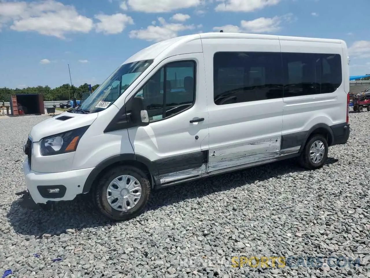 1 Photograph of a damaged car 1FBAX2C89RKA74343 FORD TRANSIT 2024