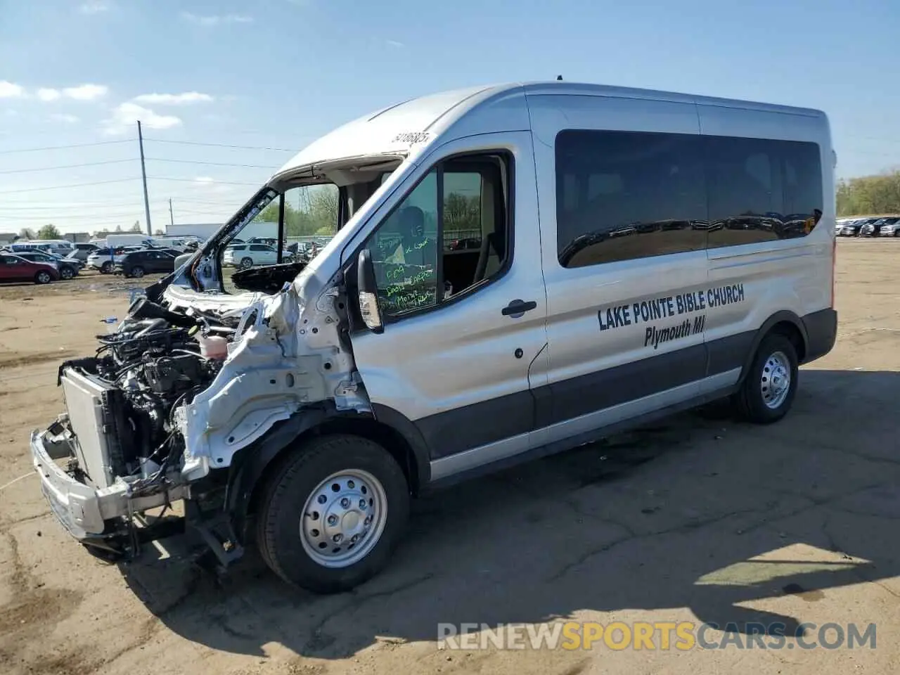 1 Фотография поврежденного автомобиля 1FBAX9C83RKB30446 FORD TRANSIT 2024