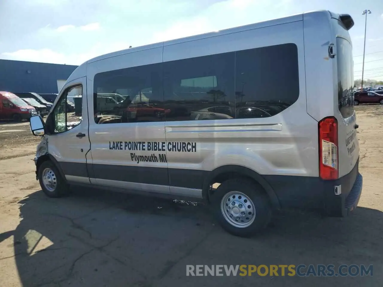 2 Фотография поврежденного автомобиля 1FBAX9C83RKB30446 FORD TRANSIT 2024