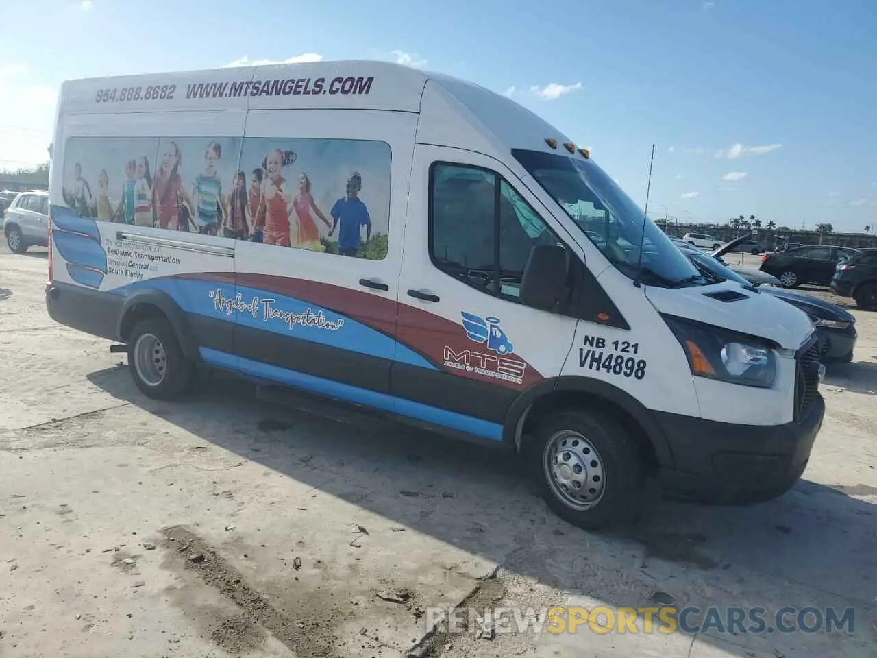 4 Фотография поврежденного автомобиля 1FBVU4X88RKA15056 FORD TRANSIT 2024
