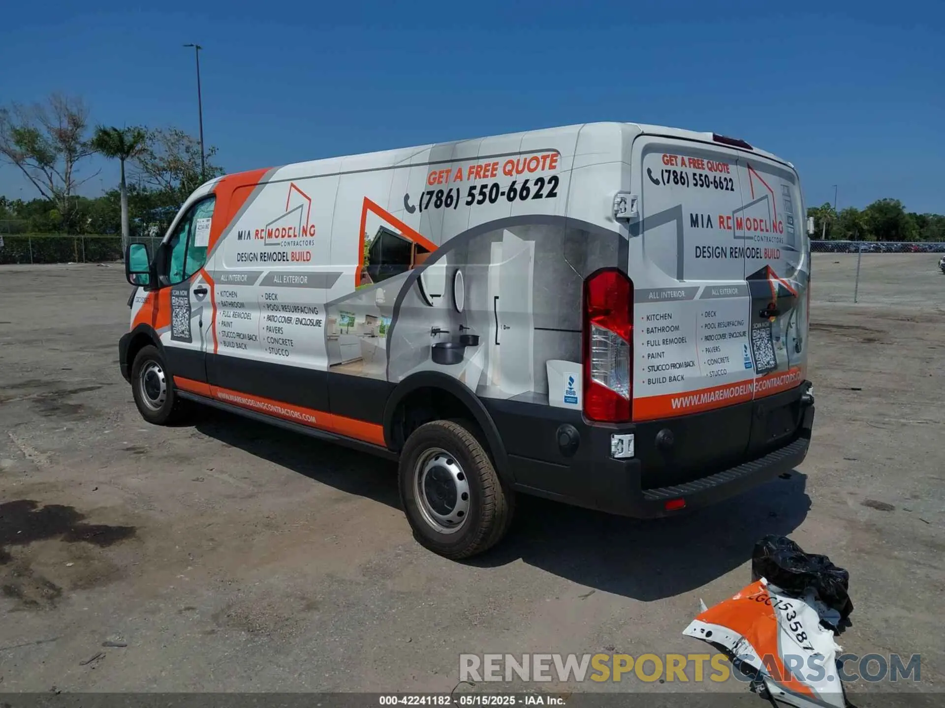 3 Фотография поврежденного автомобиля 1FTBR1Y80RKB59990 FORD TRANSIT 2024