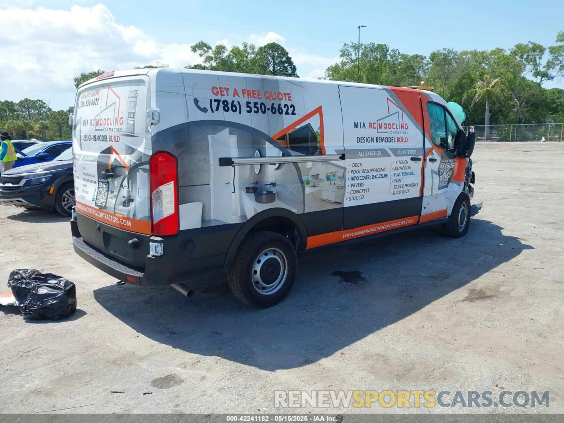 4 Фотография поврежденного автомобиля 1FTBR1Y80RKB59990 FORD TRANSIT 2024