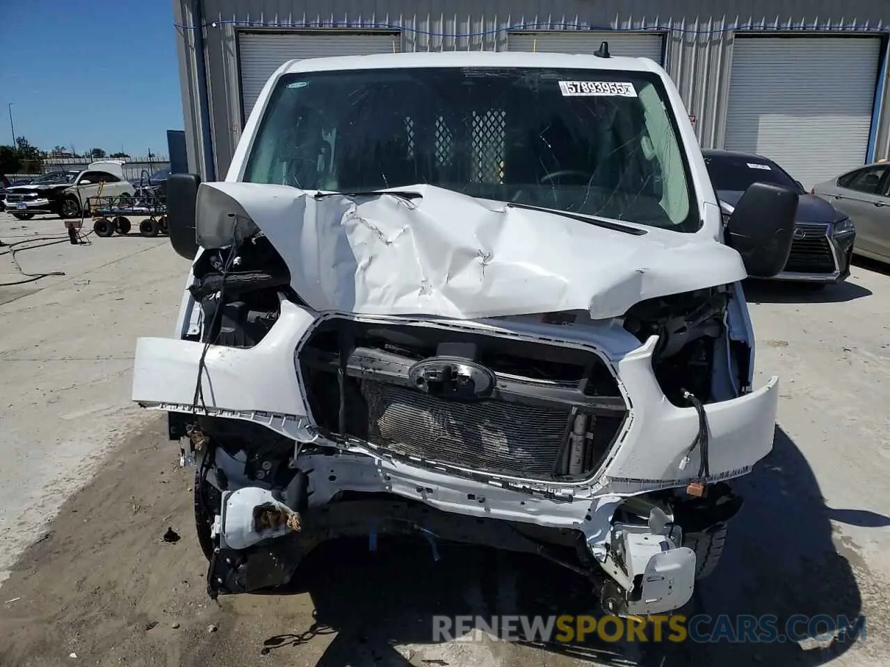 5 Photograph of a damaged car 1FTBR1Y89RKA87655 FORD TRANSIT 2024