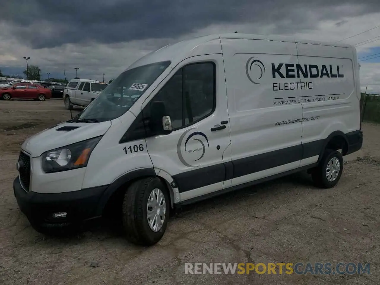 1 Фотография поврежденного автомобиля 1FTBW9C87RKA31261 FORD TRANSIT 2024