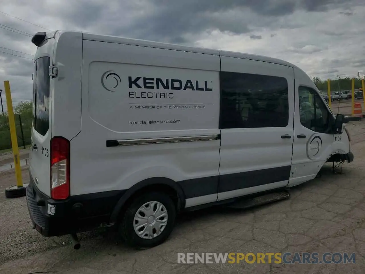 3 Фотография поврежденного автомобиля 1FTBW9C87RKA31261 FORD TRANSIT 2024