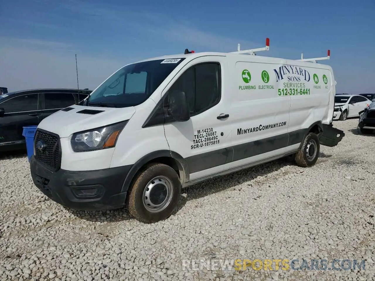 1 Photograph of a damaged car 1FTYE1Y85RKA92213 FORD TRANSIT 2024