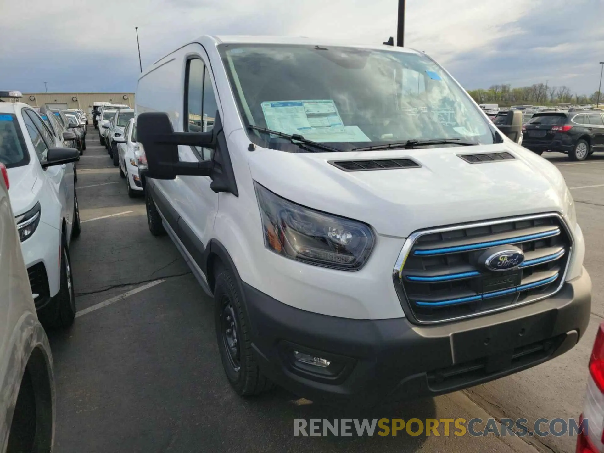 5 Фотография поврежденного автомобиля 1FTBW1YM3SKA13059 FORD TRANSIT 2025