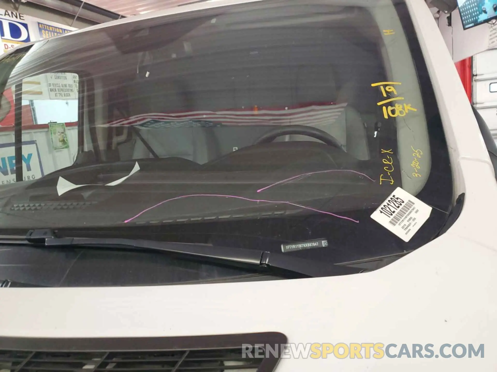 11 Photograph of a damaged car 1FTYR1YM7KKB87847 FORD TRANSIT-250 2019
