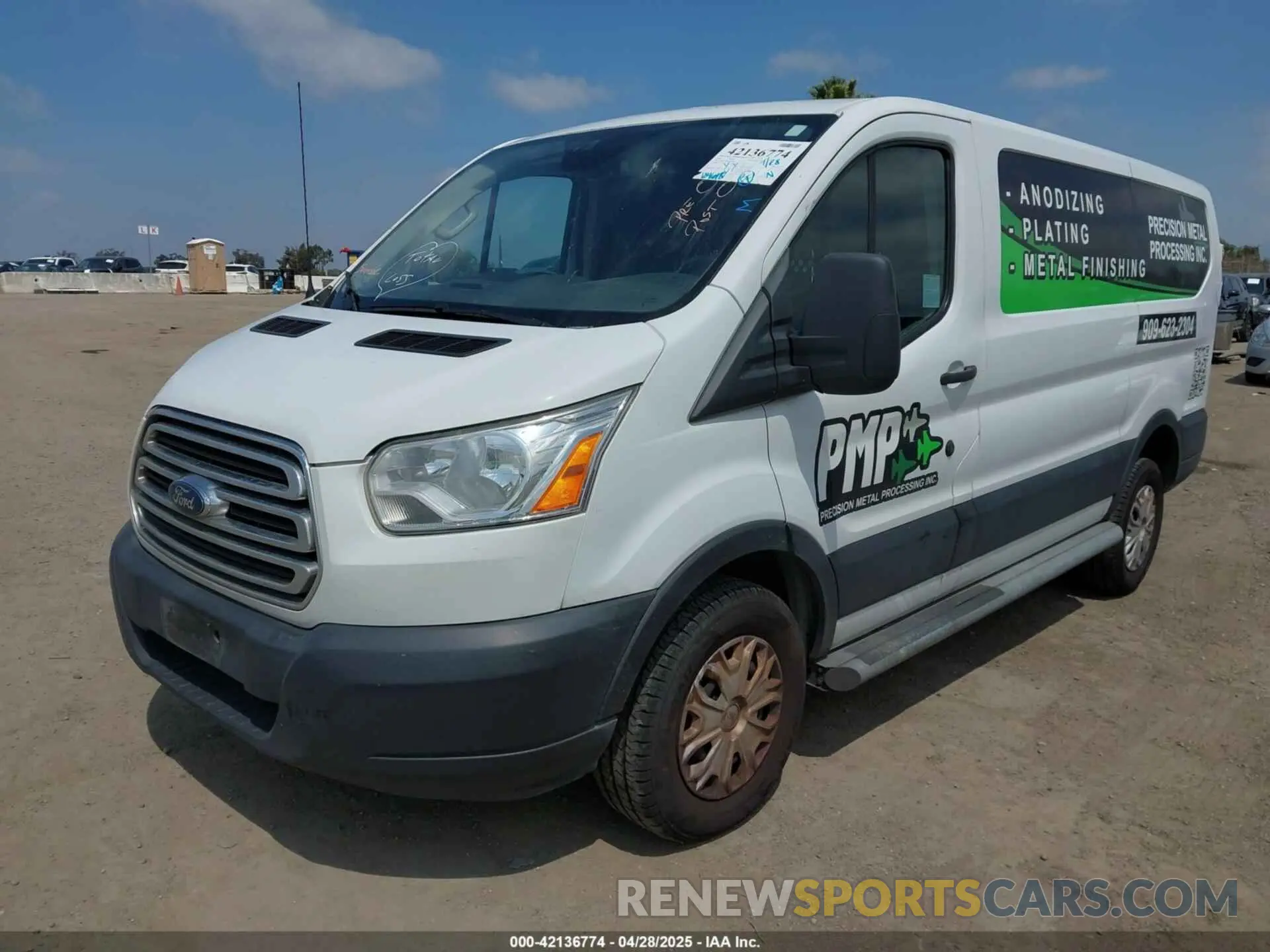 2 Фотография поврежденного автомобиля 1FTYR1ZM0KKA86342 FORD TRANSIT-250 2019