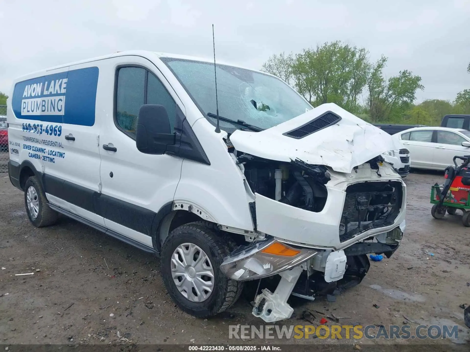 1 Фотография поврежденного автомобиля 1FTYR1ZM3KKB50213 FORD TRANSIT-250 2019
