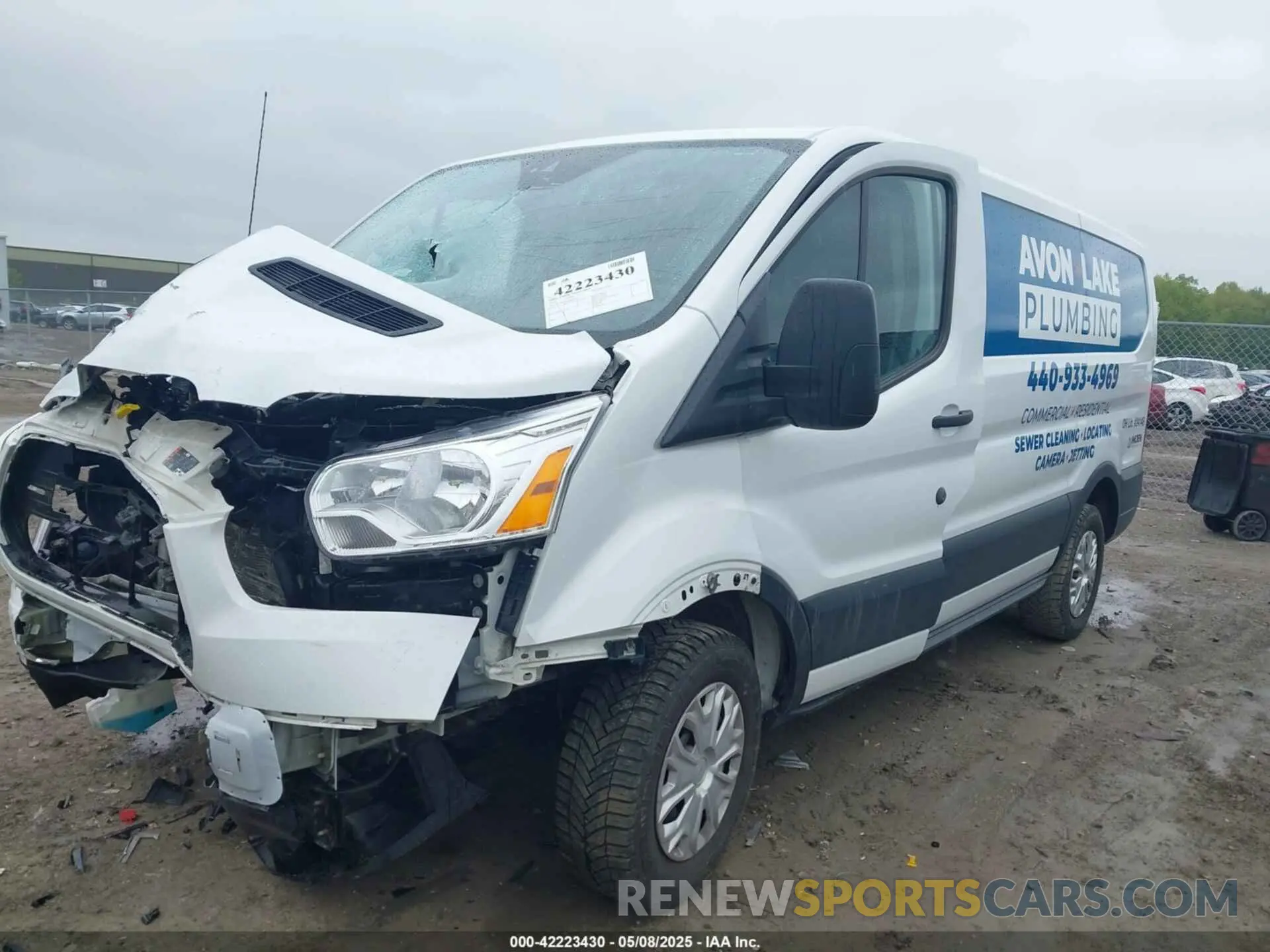 2 Фотография поврежденного автомобиля 1FTYR1ZM3KKB50213 FORD TRANSIT-250 2019