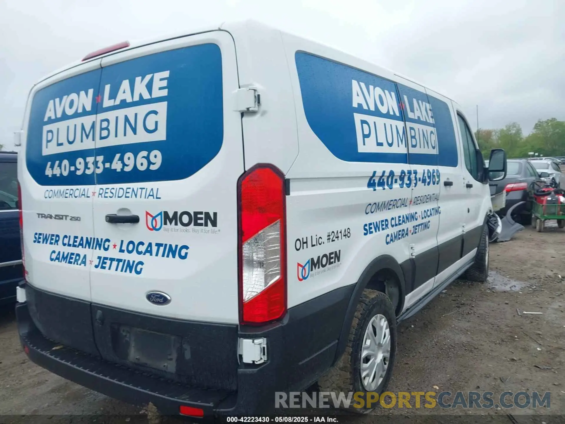 4 Фотография поврежденного автомобиля 1FTYR1ZM3KKB50213 FORD TRANSIT-250 2019